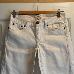 J. Crew Women's Skinny Jeans in Cream